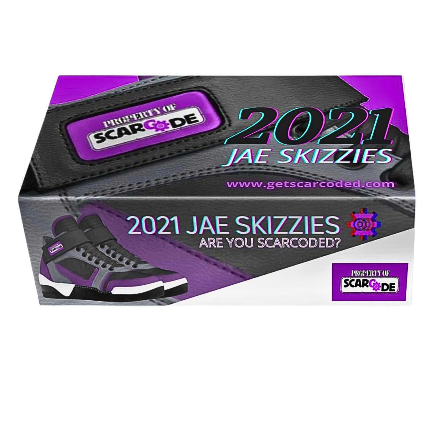 2021 Jae Skizzies "Purple Ravens" Gaming Shoe - 60 SCRCDE