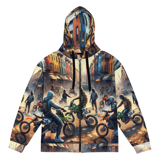 Scarcode Day Dirt  Bike Zip Hoodie - 15 SCRCDE