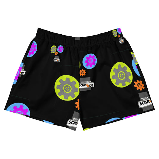 @GetSarcoded Women’s Athletic Shorts - 4 SCRCDE